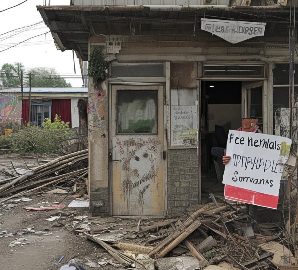 台风后，餐饮店为何不提供免费餐食？